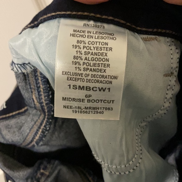 EUC like new women’s dark bootcut jeans - Picture 4 of 4